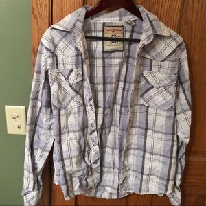 Plaid Button down